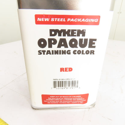 DYKEM 81791 Opaque Staining Color Red 1 Gallon Layout Fluid