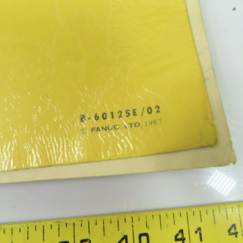 FANUC B-60125E/02 Series 0/00 Model B CNC Control Maintenance Manual