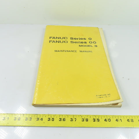 FANUC B-60125E/02 Series 0/00 Model B CNC Control Maintenance Manual