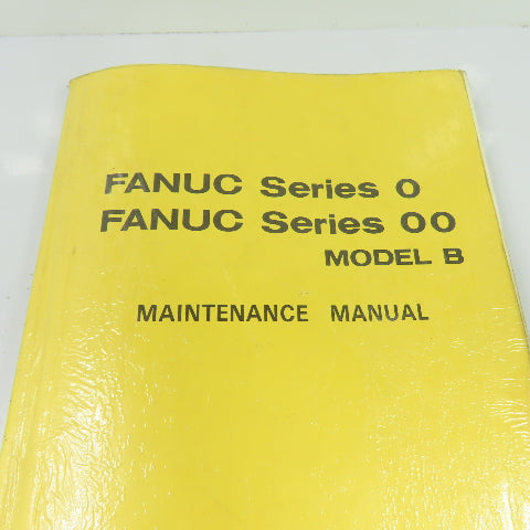 FANUC B-61025E/02 Series 0/00 Model B CNC Maintenance Manual
