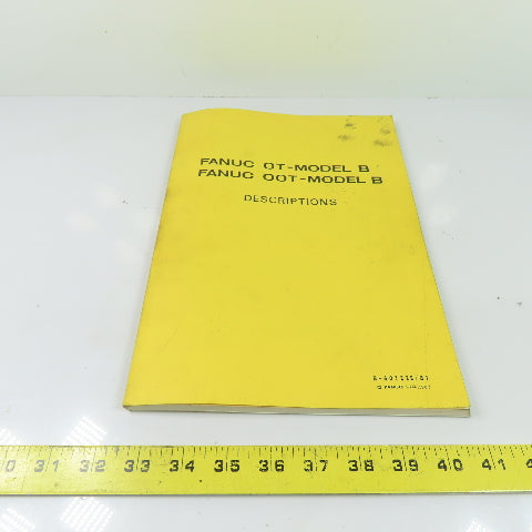 FANUC B-60122E/01 0T-Model B / 00T-Model B CNC Control Descriptions Manual