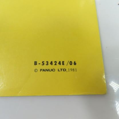 FANUC B-53424E/06 AC Spindle Motor Series Operator's Manual