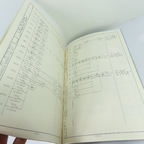 Star Micronics JNC-25 LX-3 CNC Lathe Maintenance Drawing Manual