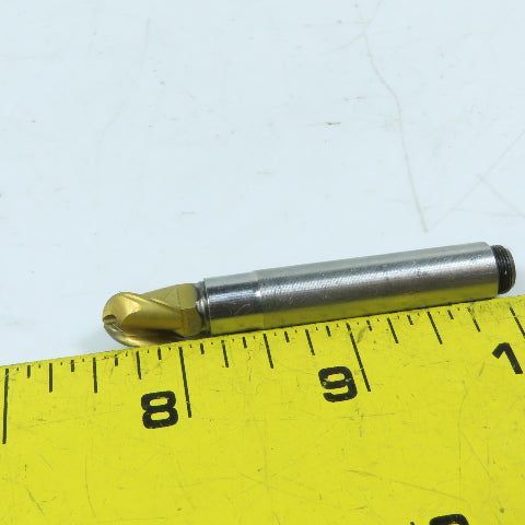 Seco MM10-0.38-1.8-0-0002 3/8" Carbide Ball Nose End Mill Insert Head Cutter