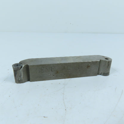 3/8" x 1/2" Round Insert Turning Grooving Double Sided Tool Holder