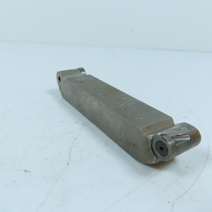 3/8" x 1/2" Round Insert Turning Grooving Double Sided Tool Holder