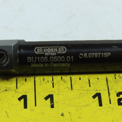 Horn BU105.0500.01 1/2" Shank Indexable Boring & Grooving Tool Holder