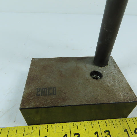 EMCO Precision Optical Centering Scope Alignment Tool On V Groove Bedway Mount
