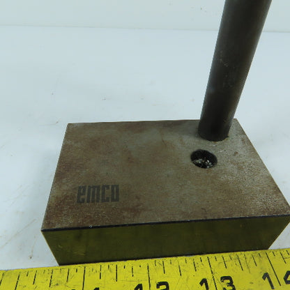 EMCO Precision Optical Centering Scope Alignment Tool On V Groove Bedway Mount