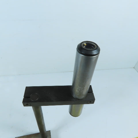 EMCO Precision Optical Centering Scope Alignment Tool On V Groove Bedway Mount