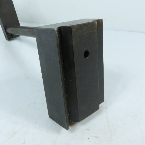 EMCO Precision Optical Centering Scope Alignment Tool On V Groove Bedway Mount