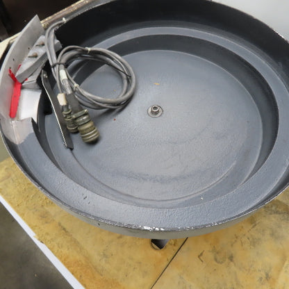 Accu-Count Model 15 Vibratory Parts Feeder Bowl 117V W/ Accu-Count 124 Autobag