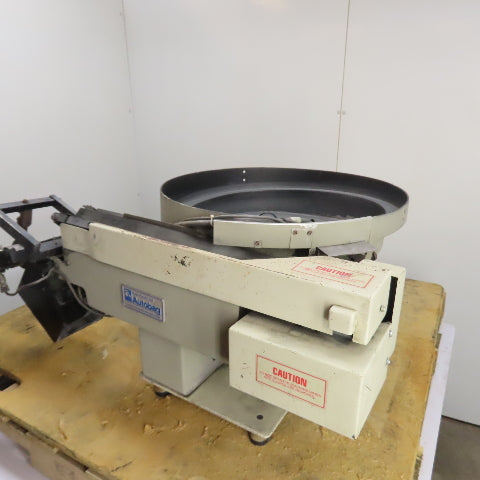 Accu-Count Model 15 Vibratory Parts Feeder Bowl 117V W/ Accu-Count 124 Autobag