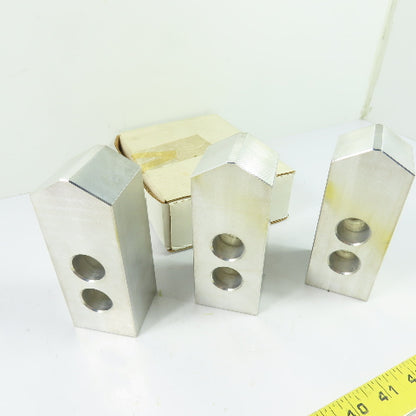 K12 Materman 08637522 12" Aluminum Serrated Soft Lathe Chuck Jaws 2"hi 1.5mm 60°