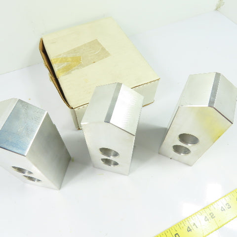 K12 Materman 08637522 12" Aluminum Serrated Soft Lathe Chuck Jaws 2"hi 1.5mm 60°