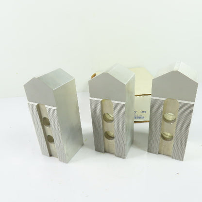 K12 Materman 08637522 12" Aluminum Serrated Soft Lathe Chuck Jaws 2"hi 1.5mm 60°