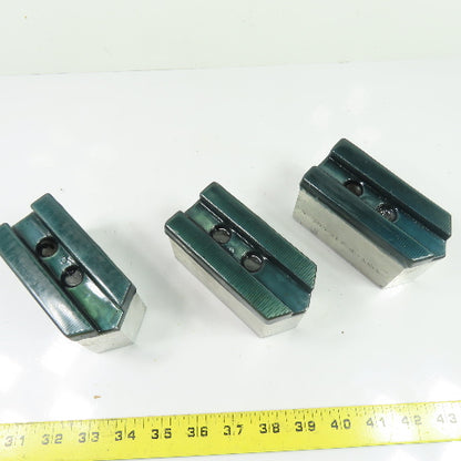 Dillon APB112P Aluminum Serrated Soft Lathe Chuck Jaws 4-1/2" x 2" W x 2-1/2" H