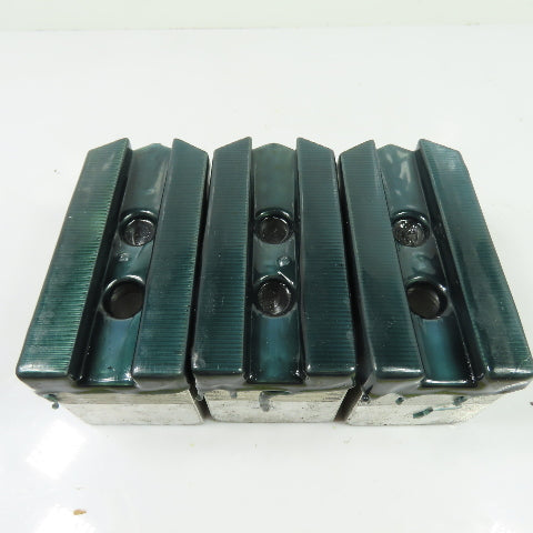 Dillon APB112P Aluminum Serrated Soft Lathe Chuck Jaws 4-1/2" x 2" W x 2-1/2" H