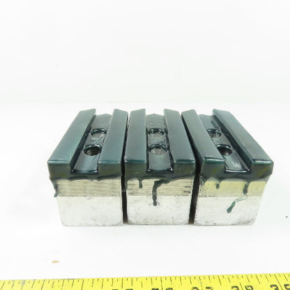 Dillon APB112P Aluminum Serrated Soft Lathe Chuck Jaws 4-1/2" x 2" W x 2-1/2" H