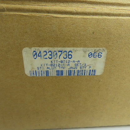 Abbott KTTB212AA 12" Chuck Aluminum Serrated Lathe Jaws Style P 5"x2"x1-7/8" H