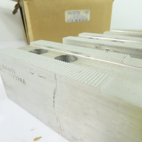 Abbott KTTB212AA 12" Chuck Aluminum Serrated Lathe Jaws Style P 5"x2"x1-7/8" H