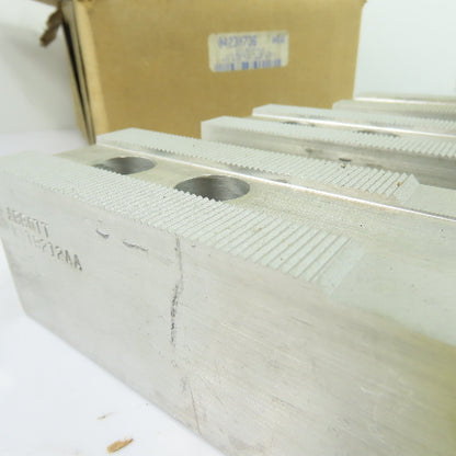 Abbott KTTB212AA 12" Chuck Aluminum Serrated Lathe Jaws Style P 5"x2"x1-7/8" H