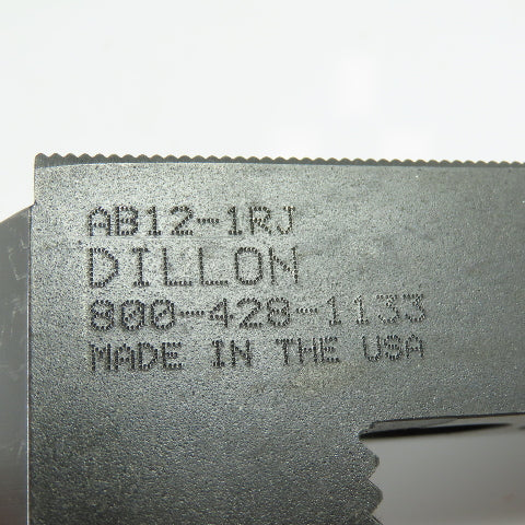 Dillon AB12-1RJ Reversible Serrated Lathe Chuck Jaws 4-3/4" x 2" x 2-1/2" Tall