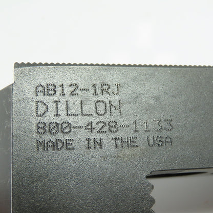 Dillon AB12-1RJ Reversible Serrated Lathe Chuck Jaws 4-3/4" x 2" x 2-1/2" Tall