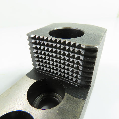 Dillon AB12-1RJ Reversible Serrated Lathe Chuck Jaws 4-3/4" x 2" x 2-1/2" Tall