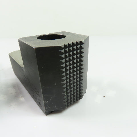 Dillon AB12-1RJ Reversible Serrated Lathe Chuck Jaws 4-3/4" x 2" x 2-1/2" Tall