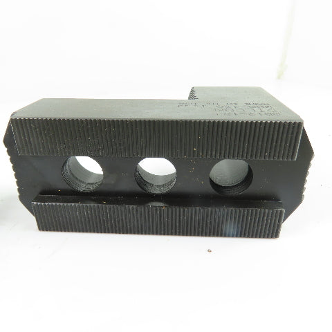 Dillon AB12-1RJ Reversible Serrated Lathe Chuck Jaws 4-3/4" x 2" x 2-1/2" Tall