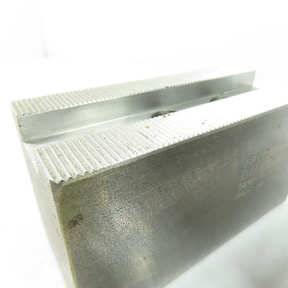 Dillon PBI12 Serrated Steel Lathe Chuck Jaws Set Of 3 4.5" x 2" x 2.5" H
