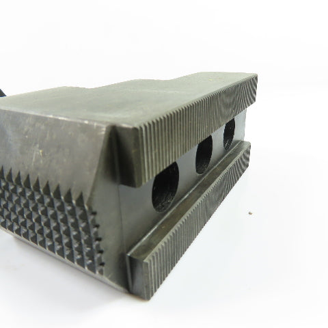 Dillon AB12RJ Serrated Lathe Chuck Jaws 4.75" x 2" x 2.5" H Set Of 3