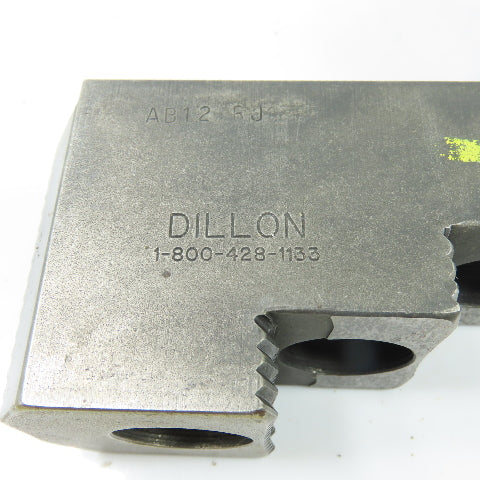 Dillon AB12RJ Serrated Lathe Chuck Jaws 4.75" x 2" x 2.5" H Set Of 3