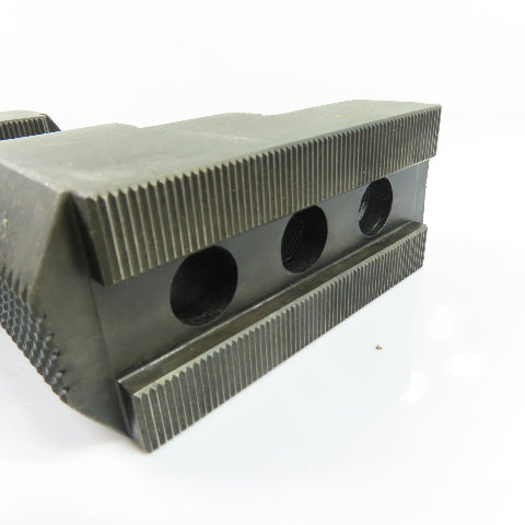 Dillon AB12RJ Serrated Lathe Chuck Jaws 4.75" x 2" x 2.5" H Set Of 3