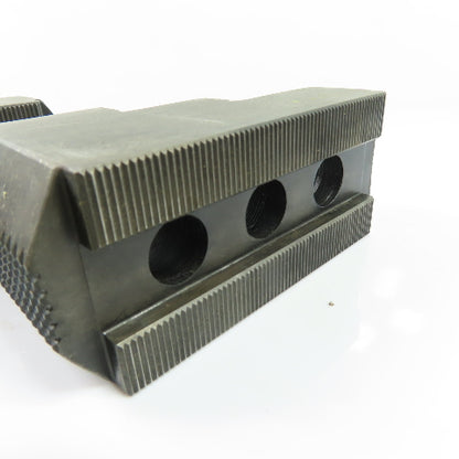 Dillon AB12RJ Serrated Lathe Chuck Jaws 4.75" x 2" x 2.5" H Set Of 3