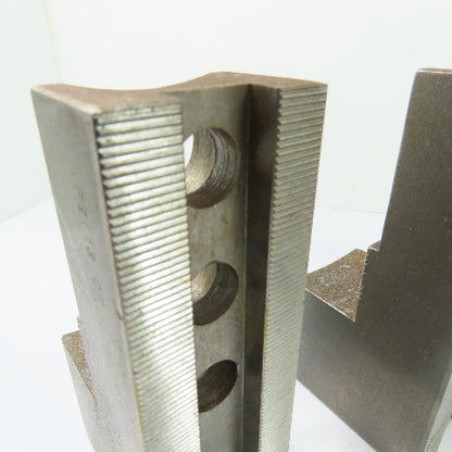 Dillon PB112 CT Serrated Lathe Chuck Jaws 6" x 2" x 3" H Set Of 3