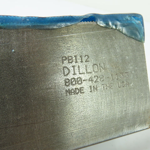 Dillon PBI12 Serrated Lathe Chuck Jaw 4-1/2" x 2" x 2-1/2" H Set Of 3