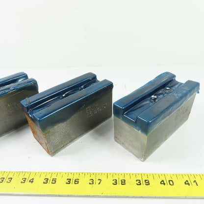 Dillon PBI12 Serrated Lathe Chuck Jaw 4-1/2" x 2" x 2-1/2" H Set Of 3