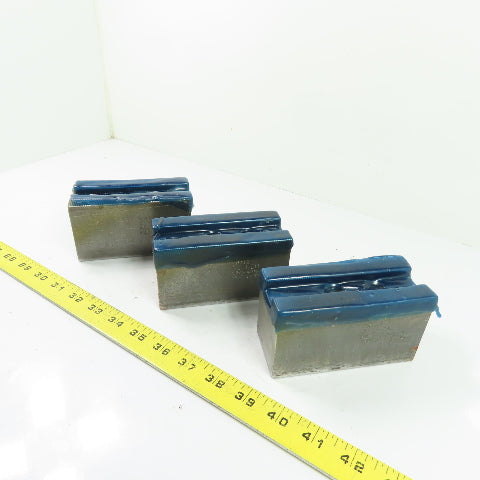 Dillon PBI12 Serrated Lathe Chuck Jaw 4-1/2" x 2" x 2-1/2" H Set Of 3