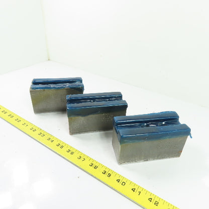 Dillon PBI12 Serrated Lathe Chuck Jaw 4-1/2" x 2" x 2-1/2" H Set Of 3