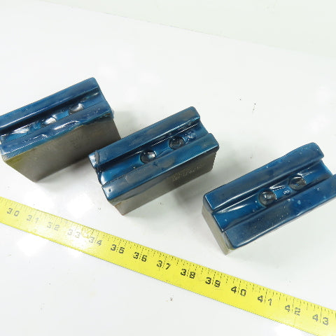 Dillon PBI12 Serrated Lathe Chuck Jaw 4-1/2" x 2" x 2-1/2" H Set Of 3
