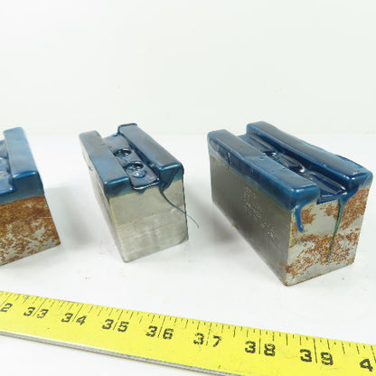 Dillon PBI12 Serrated Lathe Chuck Jaw 4-1/2" x 2" x 2-1/2" H Set Of 3