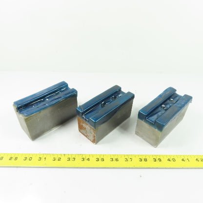 Dillon PBI12 Serrated Lathe Chuck Jaw 4-1/2" x 2" x 2-1/2" H Set Of 3