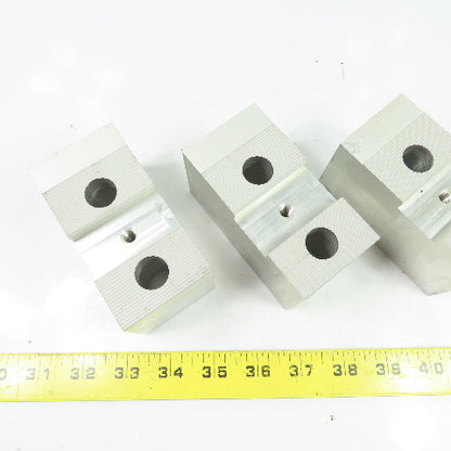 N/A Aluminum Serrated Soft Lathe Chuck Jaws 4" x 2" x 2-1/4" H Set Of 3