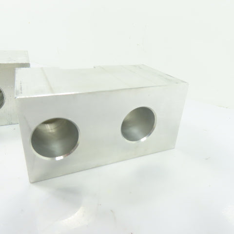 N/A Aluminum Serrated Soft Lathe Chuck Jaws 4" x 2" x 2-1/4" H Set Of 3
