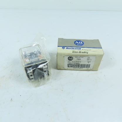 Allen-Bradley 700-HHF62A1 25A DPDT General Purpose Power Relay 120VAC