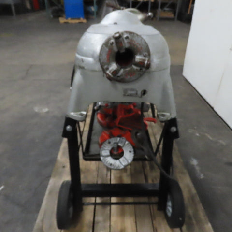 Ridgid 500 Mobile Pipe Threading Machine 110V 1Ph W/ Dies & Accessories