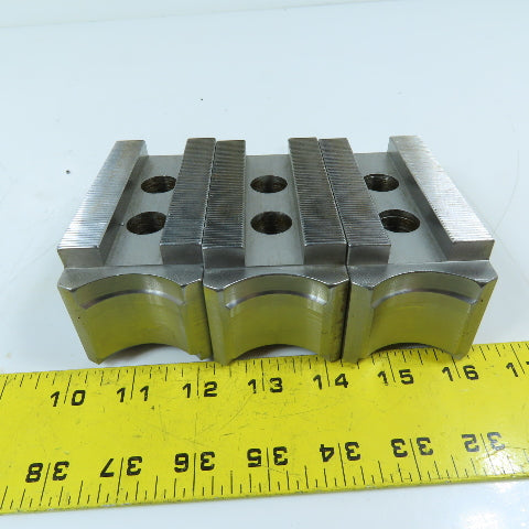 Dillon PBI-12P 12" Serrated Soft Lathe Chuck Jaws 1/16" x 90° Serrated