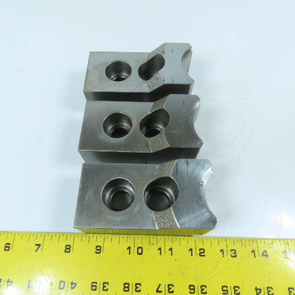 Dillon PBI-12P 12" Serrated Soft Lathe Chuck Jaws 1/16" x 90° Serrated